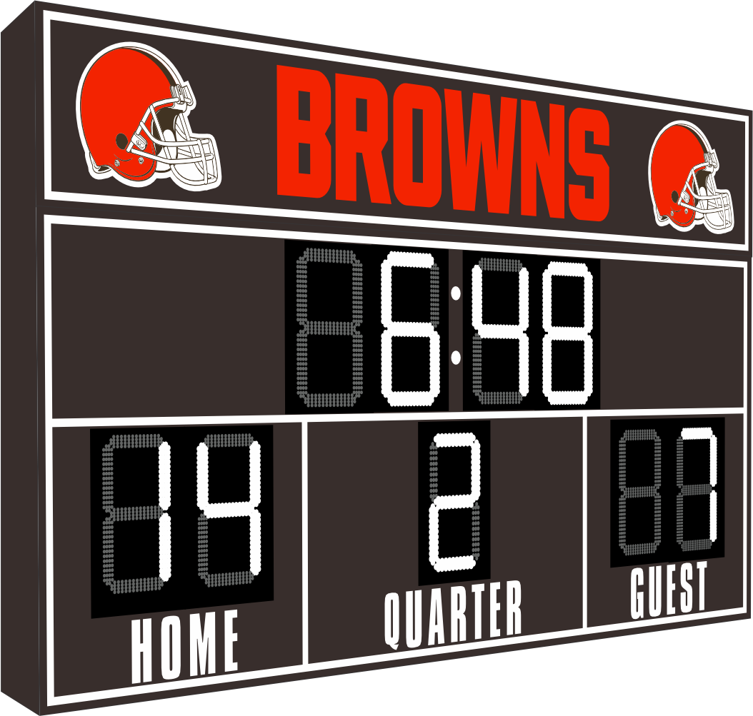 Cleveland Browns FanZone Scoreboard