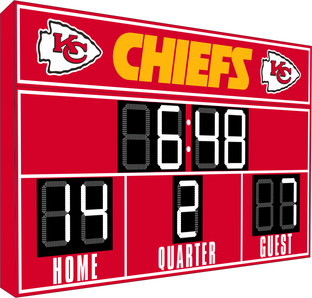 Kansas City Chiefs Ultimate FanZone Scoreboard