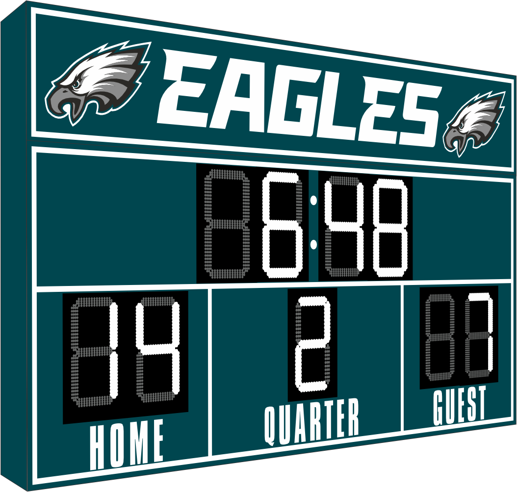 Philadelphia Eagles FanZone Scoreboard