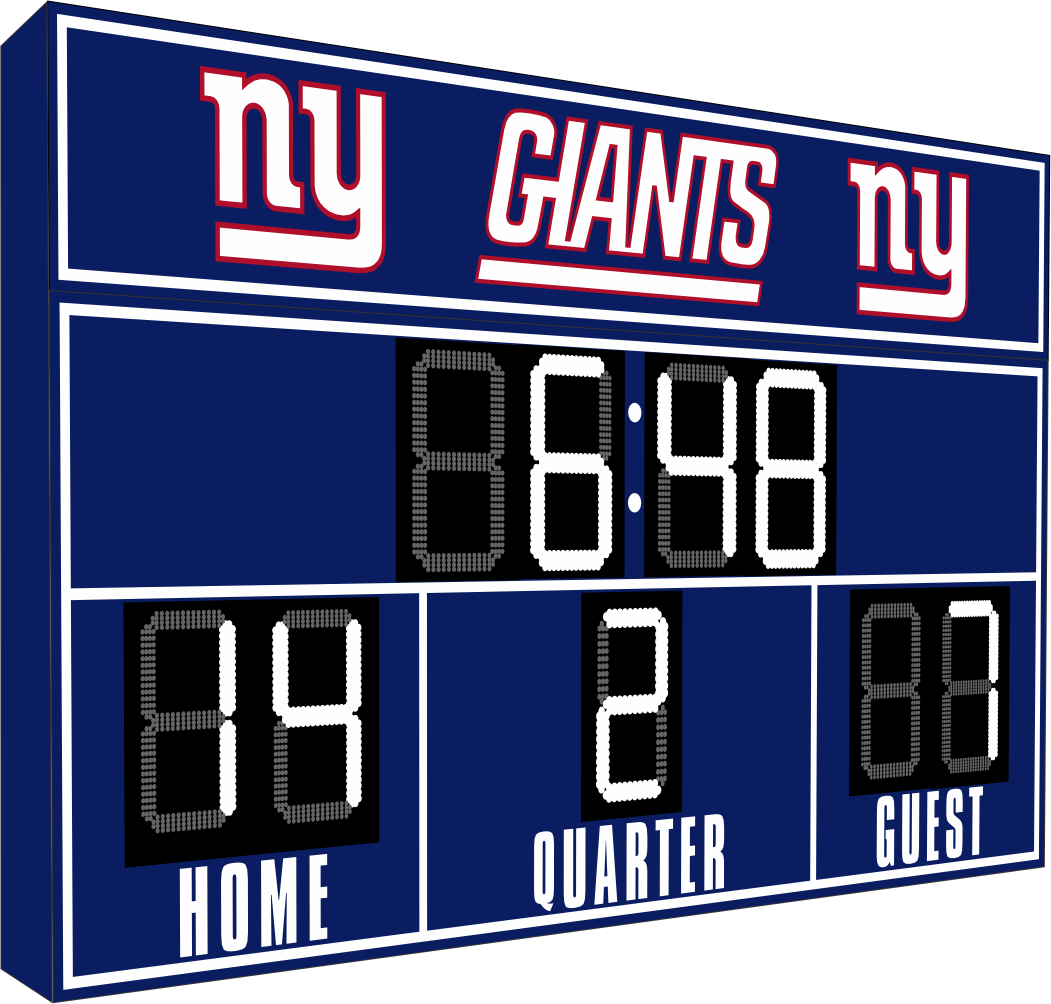 New York Giants FanZone Scoreboard