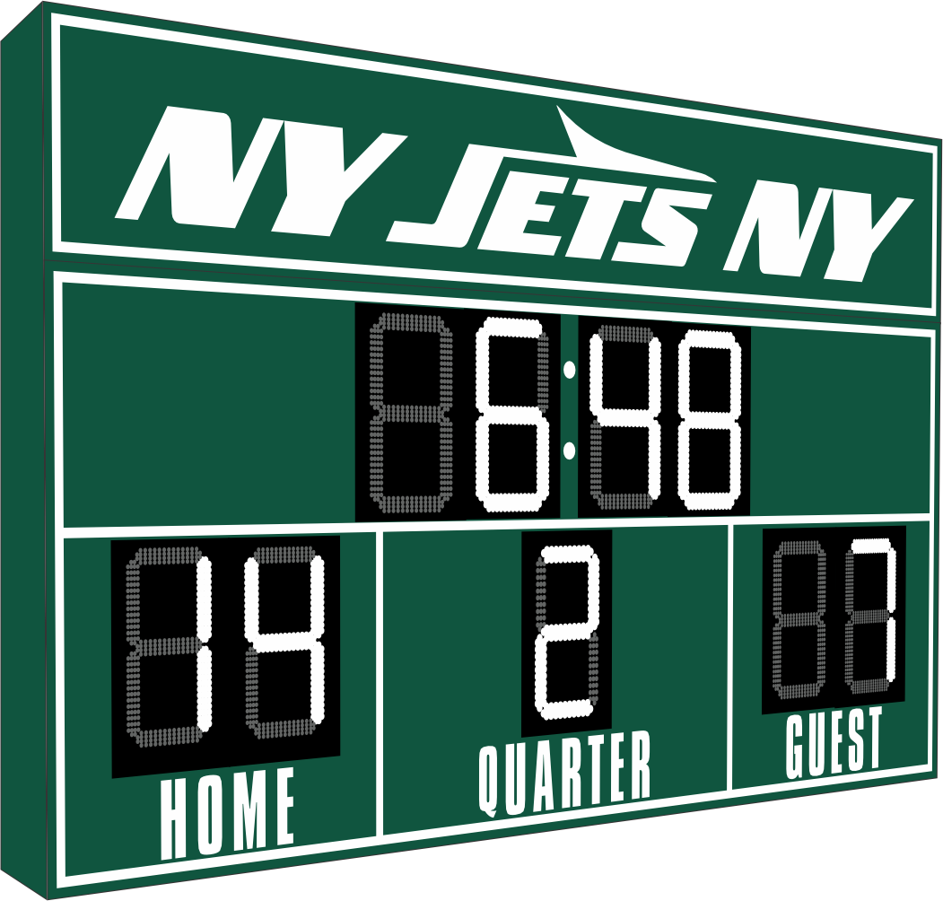New York Jets FanZone Scoreboard