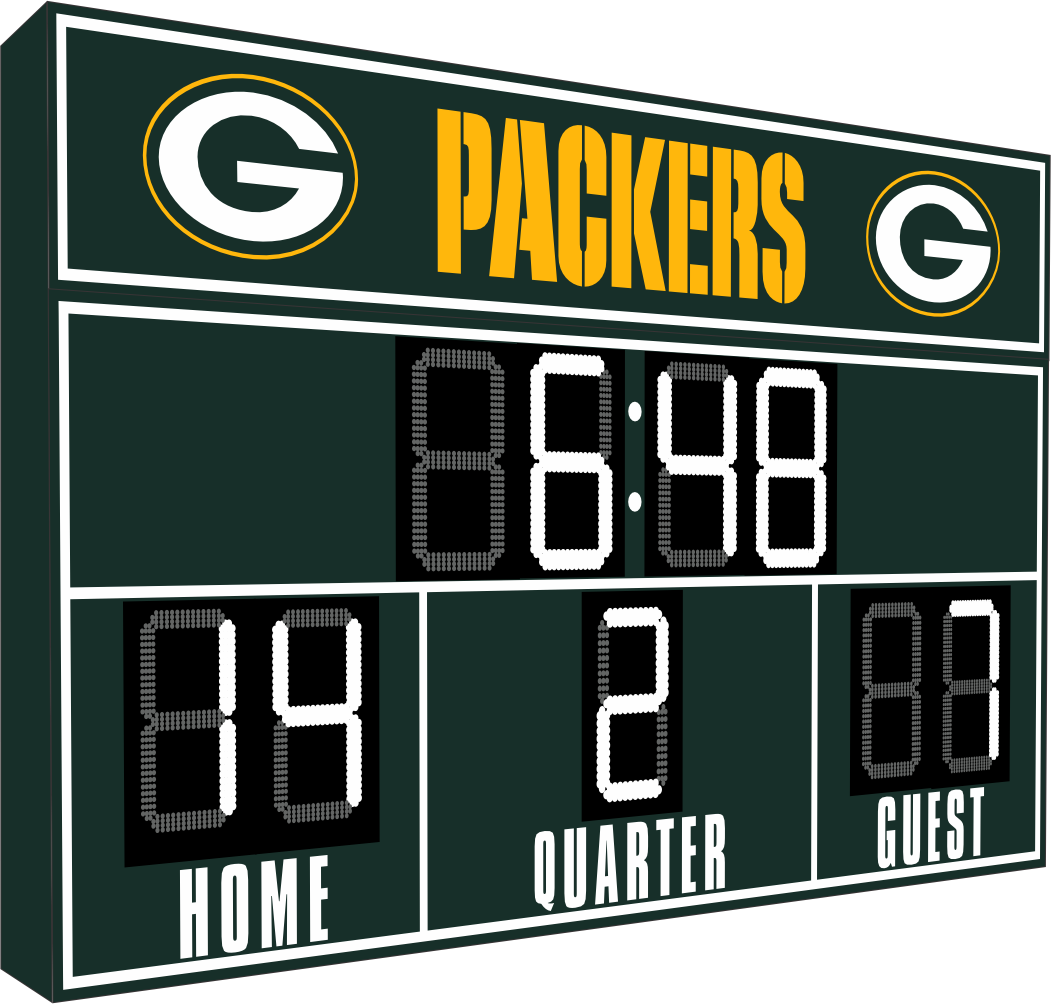 Green Bay Packers Ultimate FanZone Scoreboard