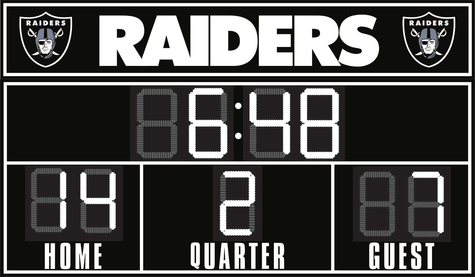 Raiders_Model_3851_Scoreboard