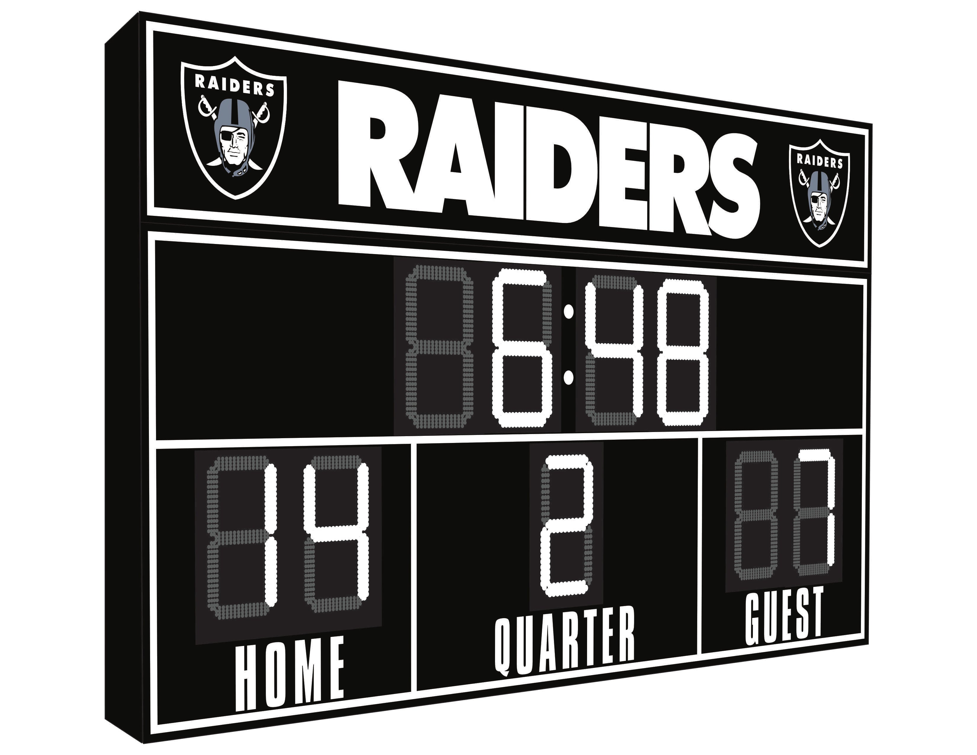 Las Vegas Raiders FanZone Scoreboard