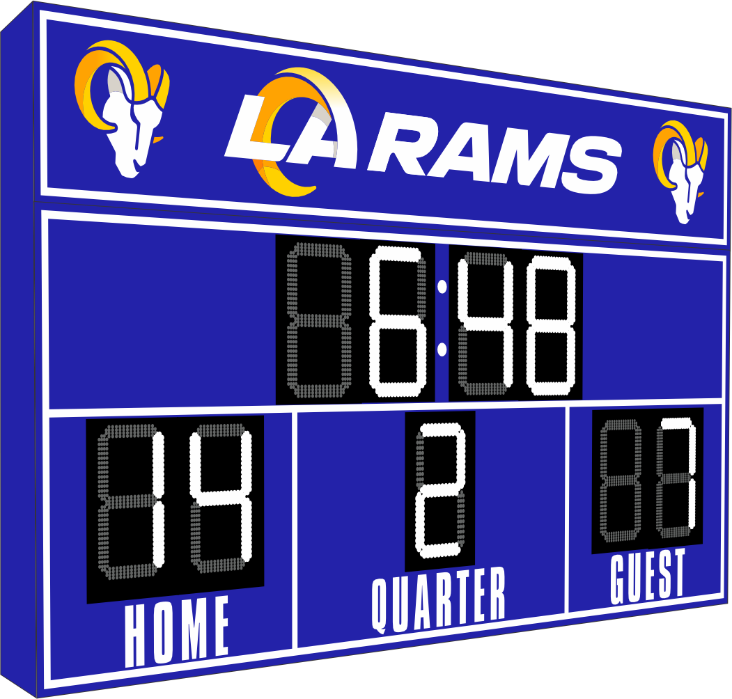 Los Angeles Rams  FanZone Scoreboard