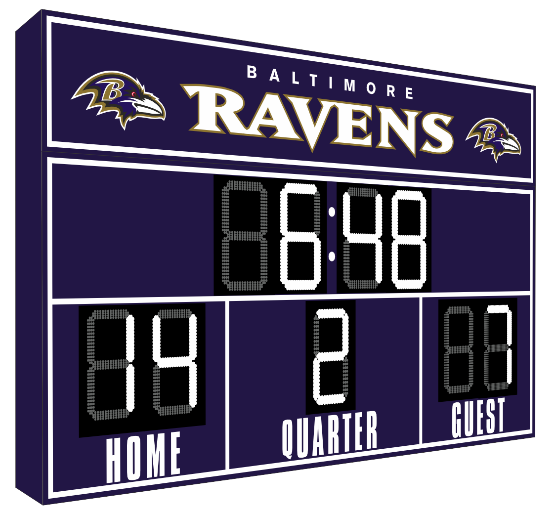 Baltimore Ravens FanZone Scoreboard