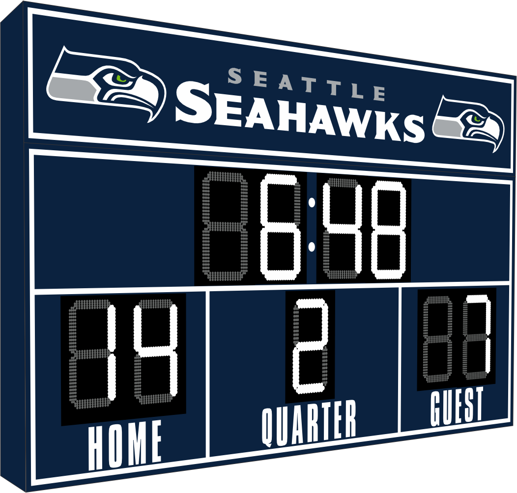 Seattle Seahawks FanZone Scoreboard