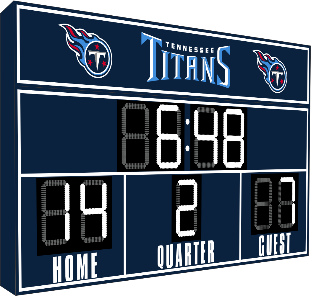 Tennessee Titans FanZone Scoreboard