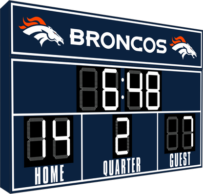 Denver Broncos Ultimate FanZone Scoreboard