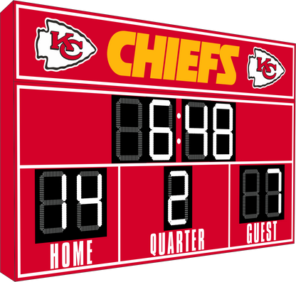 Kansas City Chiefs Ultimate FanZone Scoreboard