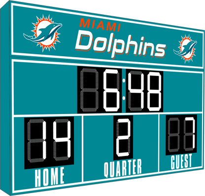 Miami Dolphins FanZone Scoreboard