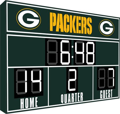 Green Bay Packers Ultimate FanZone Scoreboard