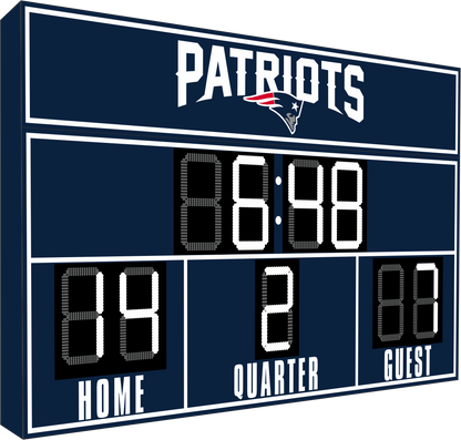 New England Patriots FanZone Scoreboard