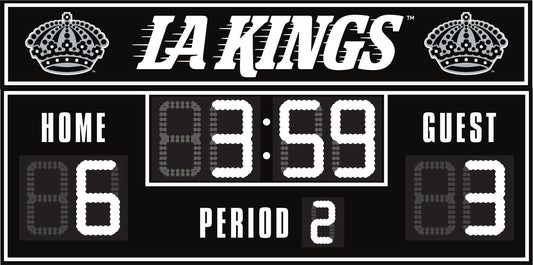 Los Angeles Kings FanZone Scoreboard